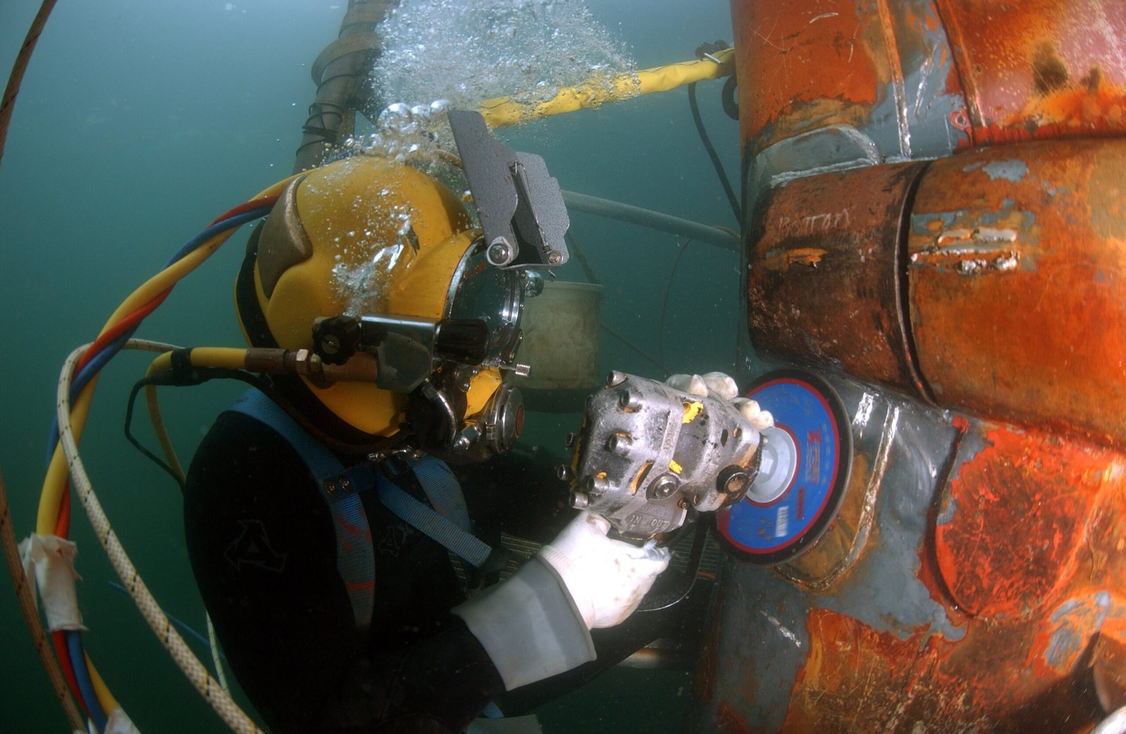 Released By: Navy Diver(Master Diver) Tony Sheperd, South West Region Maintenance Center(SWRMC) Dive Locker, Naval Base San Dieg